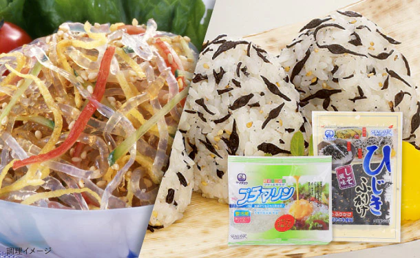 山忠「プチマリン＆ひじきふりかけ しそ風味ソフトタイプ」各10袋