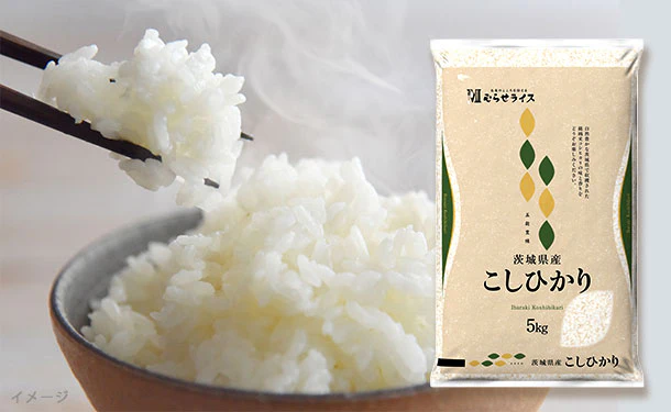 令和5年産「茨城県産 コシヒカリ」5kg