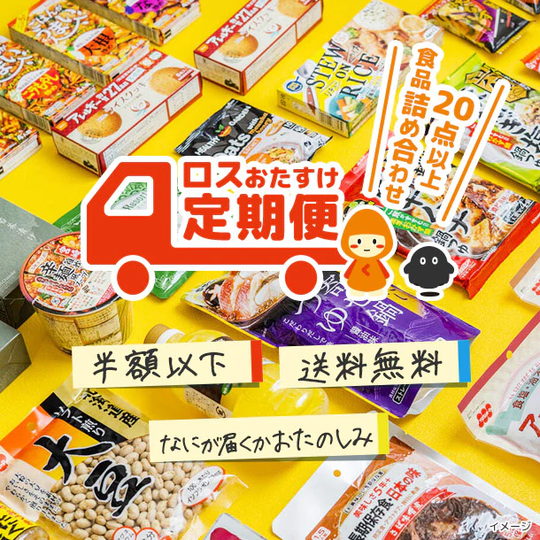 20点以上詰め合わせ「ロスおたすけ定期便」
