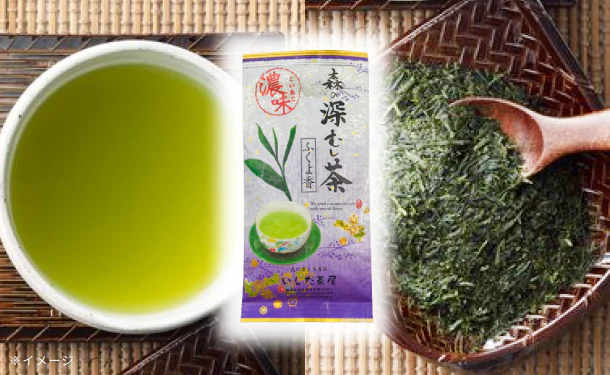 「森の深蒸し茶ふくよ香」100g