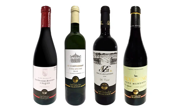 「15,000円以上のワイン含む!ジョエル・ロブションで提供!赤ワインセット」750ml