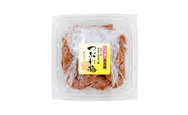 「減塩 紀州産南高梅 つぶれ梅 はちみつ味梅干し 塩分 3%」350g - Image 4