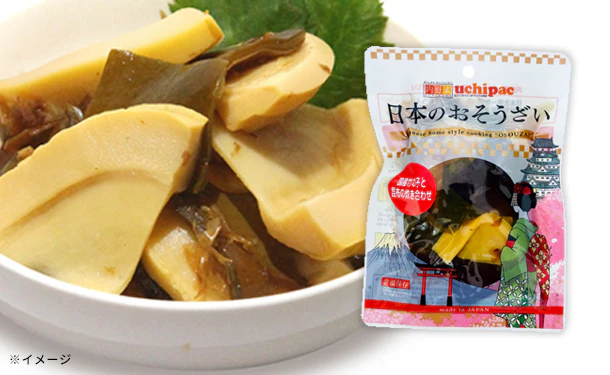 日本のおそうざい「国産竹の子と昆布の炊き合わせ」