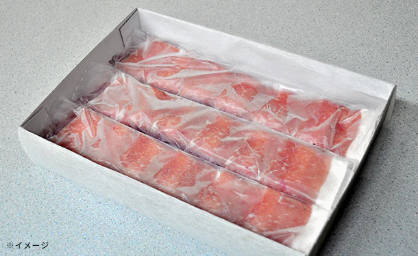 「氷温R熟成肉 群馬県産 榛名ポークしゃぶしゃぶ(LV-G-B030-1)」約300g - Image 5