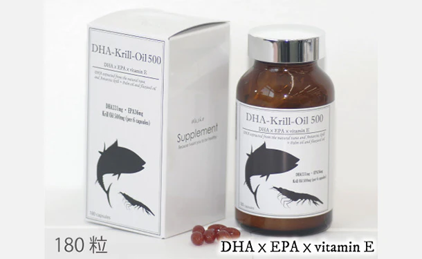 「DHAクリルオイル 500」180粒