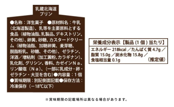 乳蔵「北海道プリン&十勝生どらのセット」計9個(RC-528) - Image 3