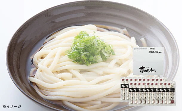 「一膳並切讃岐うどん（つゆなし）」120g
