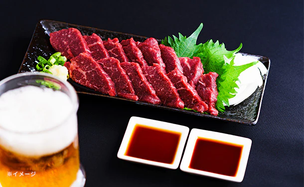 「馬刺し(赤身)」1000g