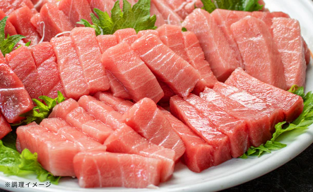 「本マグロ訳あり中トロ」700g