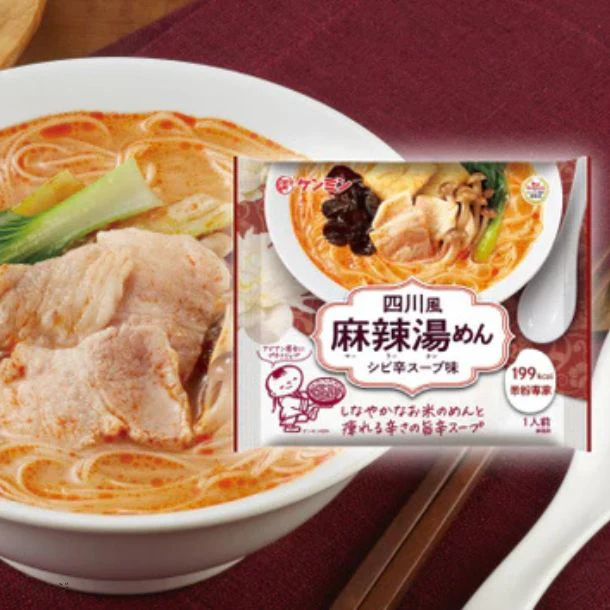 ケンミン食品「米粉専家 四川風麻辣湯めん」77g