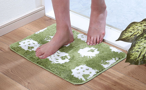 「吸水ふわふわバスマット ひつじ」