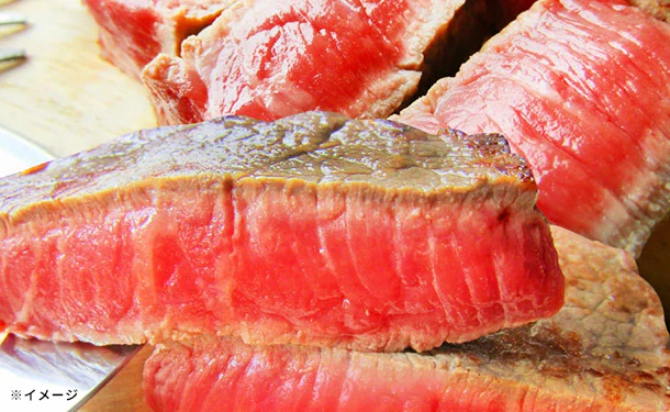 「国産牛ランプステーキ」130g