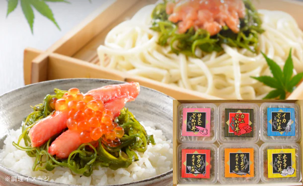 「海鮮ぶっかけ丼 6種」