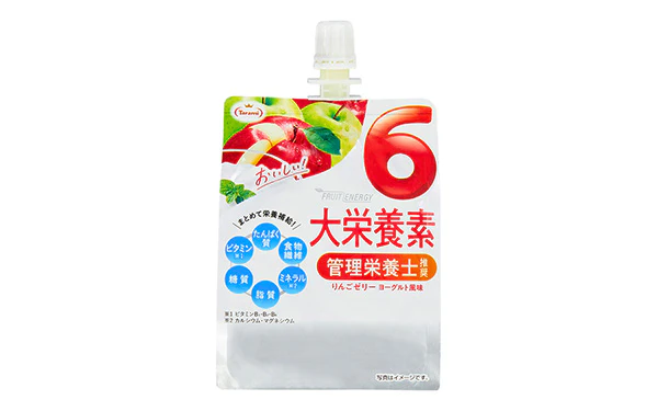 たらみ「FRUITENERGY6大栄養素りんごゼリーヨーグルト風味」150g - Image 2