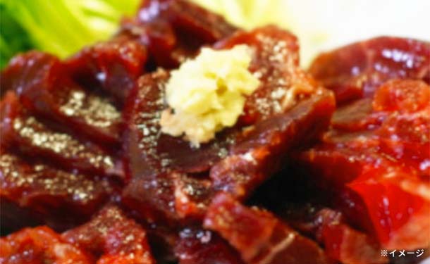 国産「鯨 赤切り落とし(イワシ鯨)」約500g - Image 2