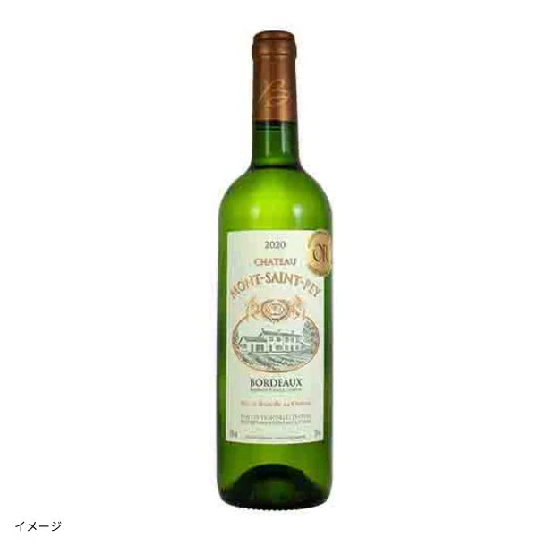 フランス産 白「シャトー・モン・サン・ペイ・ボルドー・ブラン」750ml