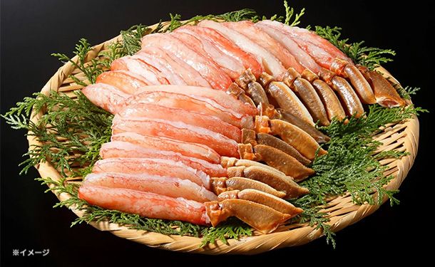 「ズワイガニ棒ポーション特大 500g」12本