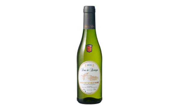 フランス産 白「シェロー・カレ・ミュスカデ・セーヴル・エ・メーヌ・デュック・ド・ブルターニュ・ハーフ」375ml