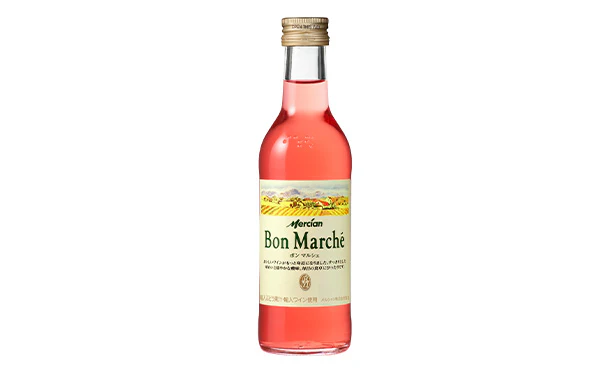 メルシャン「訳あり ボン・マルシェ ロゼ」180ml