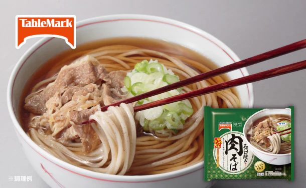 テーブルマーク「石臼挽き肉そば」251g