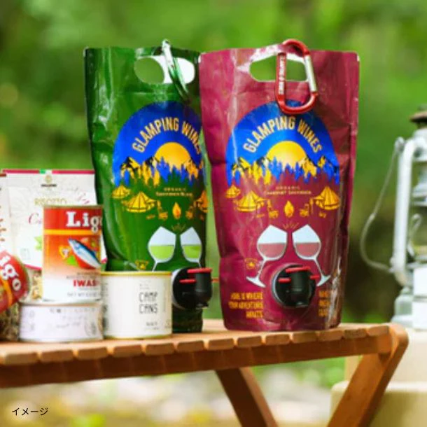 「大容量！アウトドアワインズ・赤白アソートセット」1500ml