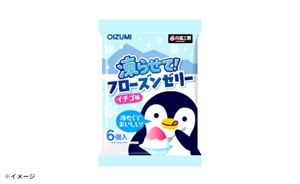 蒟蒻工房「フローズンゼリー イチゴ味」6個入