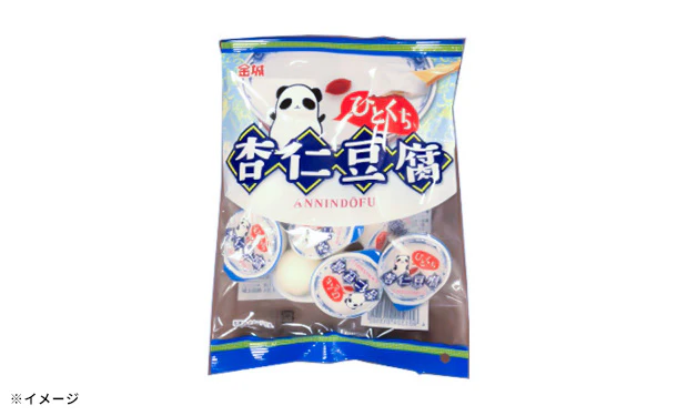金城製菓「ひとくち杏仁豆腐」7個入