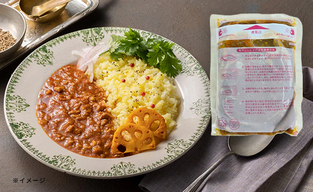 「キスコのヒトサラ カレー（ポークビンダルー）」180g