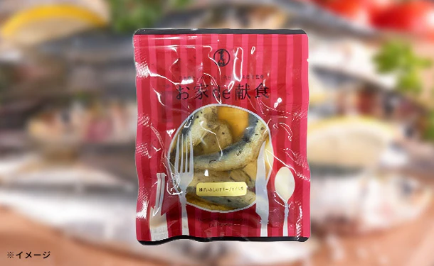 たいめいけん「お家de献食 揚げいわしオリーブオイル煮」90g