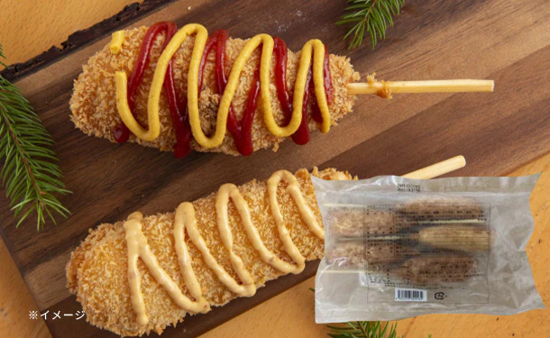 「クリスピーチーズホットドッグ(80g×5本)」