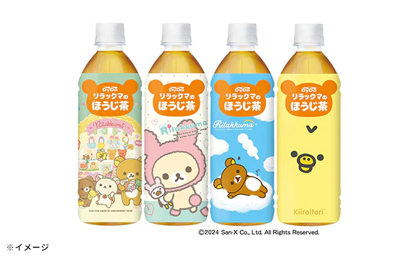 DyDo「リラックマのほうじ茶」500ml - Image 2