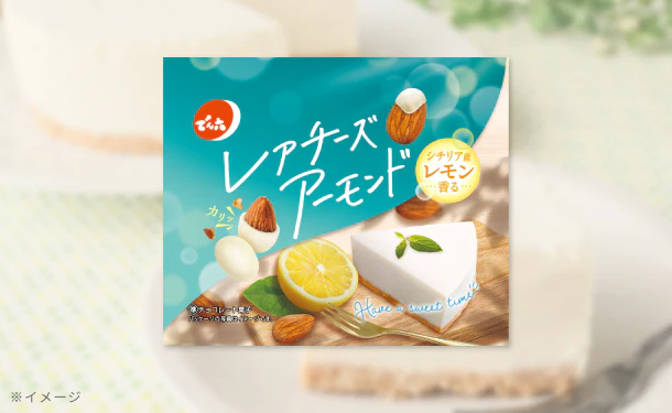 でん六「レアチーズアーモンド」33g
