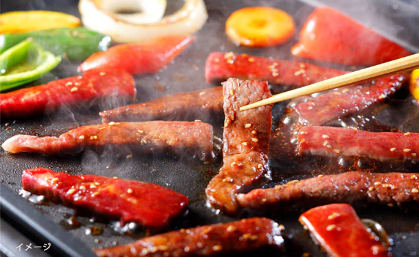 モランボン「ジャン 焼肉の生だれ配合 漬け込み牛バラ焼肉」250g - Image 3