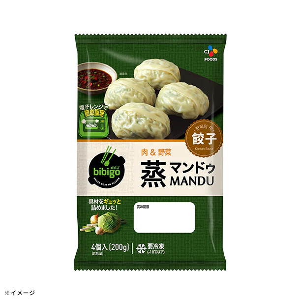 bibigo「蒸マンドゥ 肉&野菜」200g