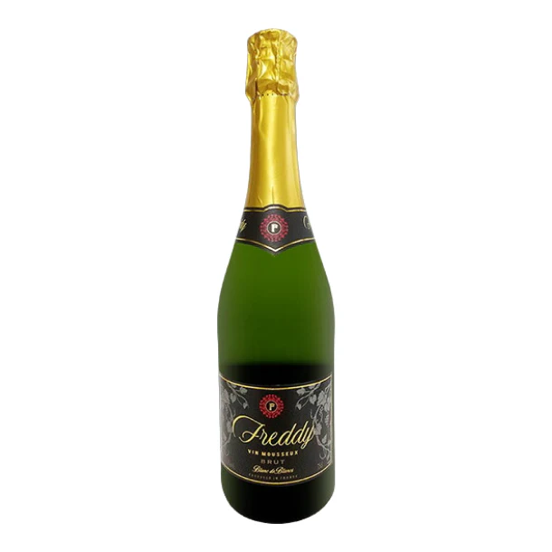 フランス産 白泡「フレディ・ヴァン・ムスー・ブラン・ド・ブラン・ブリュット」750ml