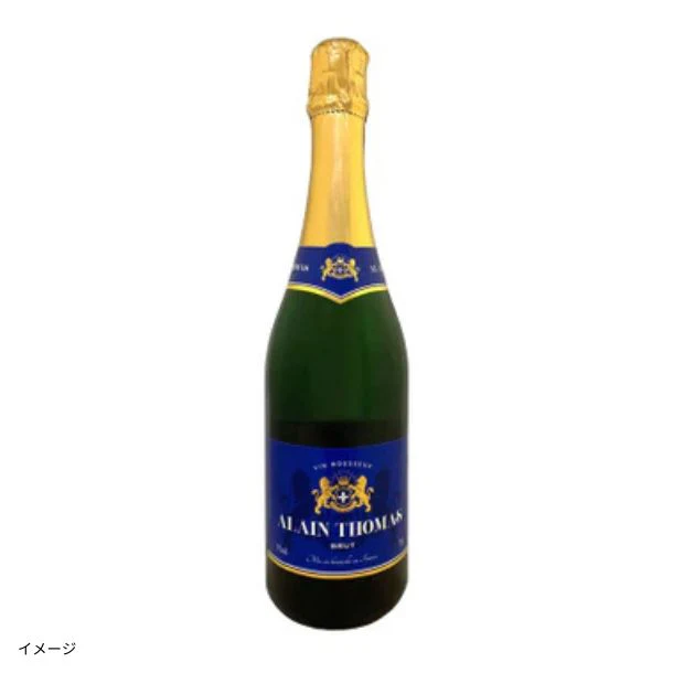 フランス産 白泡「アラン・トーマス・ヴァン・ムスー・ブリュット」750ml