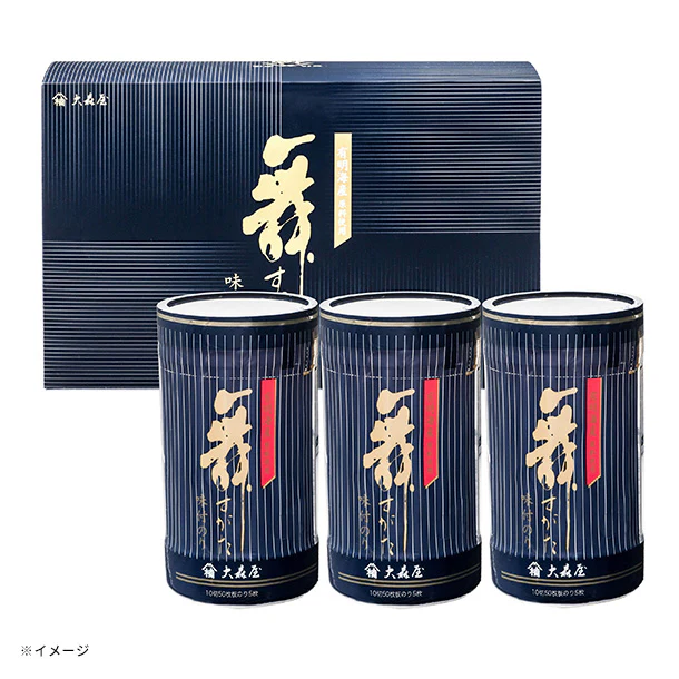 大森屋「舞すがた 卓上海苔詰合せ（NA-15N）」3個入 - Image 2