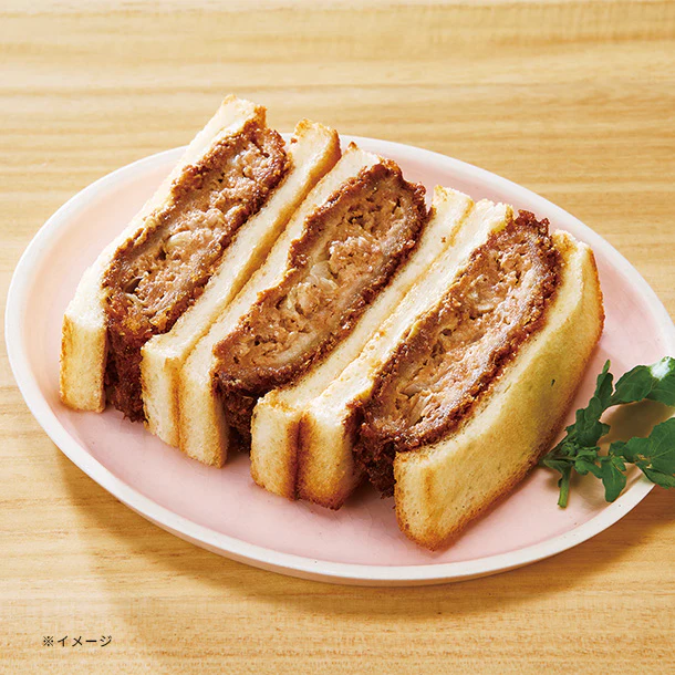 「メンチカツサンド」3切