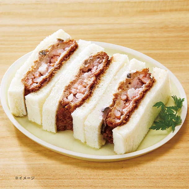 「えびカツサンド」3切