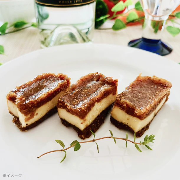 「酒粕クリームチーズのいちじくサンド（山椒の香り）」60g