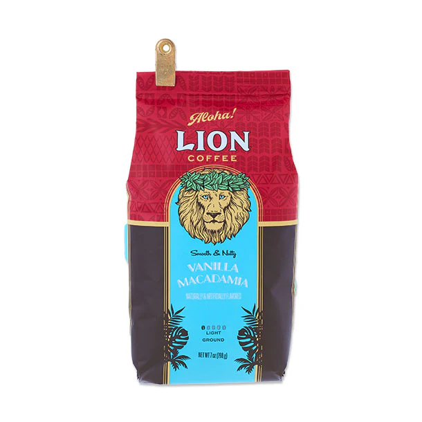 LION COFFEE「バニラマカダミア(粉)」198g - Image 2