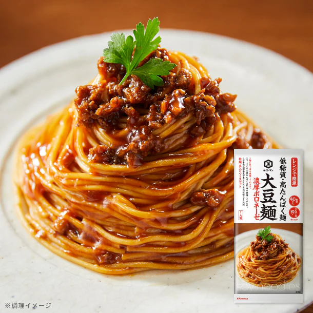 キッコーマン「大豆麺 濃厚ボロネーゼ」120g