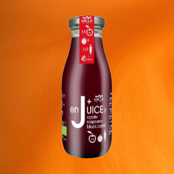 サクライタリア「オーガニックジュース アップルラズベリーブラックキャロット」250ml
