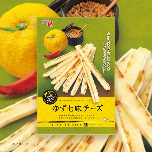 井上食品「ゆず七味チーズ」45g