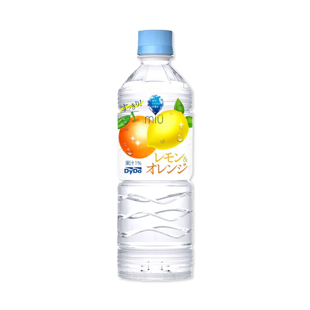DyDo「ミウ レモン&オレンジ」550ml - Image 2