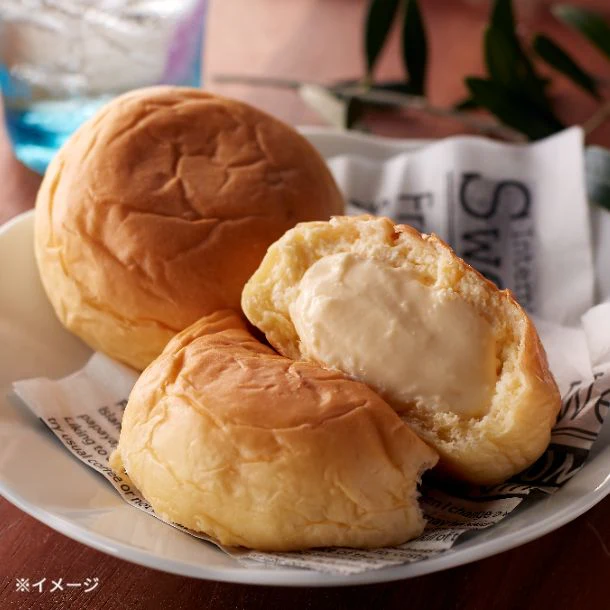 八天堂「くりーむパン 生クリーム＆カスタード」50個