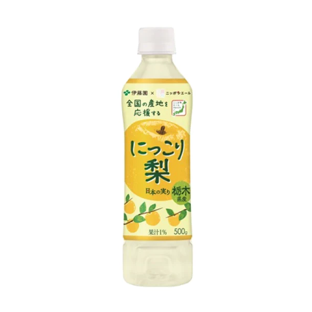 伊藤園「ニッポンエール 栃木県産にっこり梨」500g