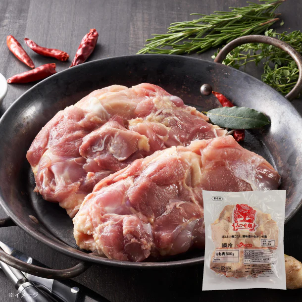 「みつせ鶏 瞬冷もも肉」500g