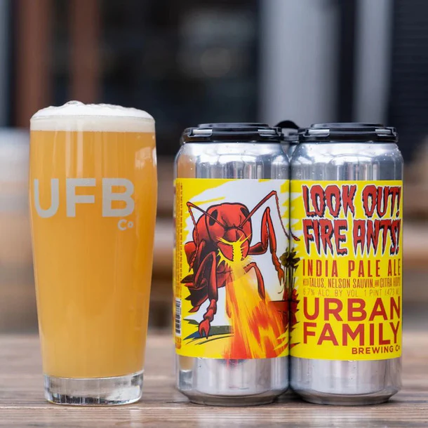 Urban Family Brewing「Look Out！Fire Ants！Hazy IPA」473ml