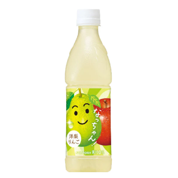 サントリー「なっちゃん 洋梨りんご」425ml